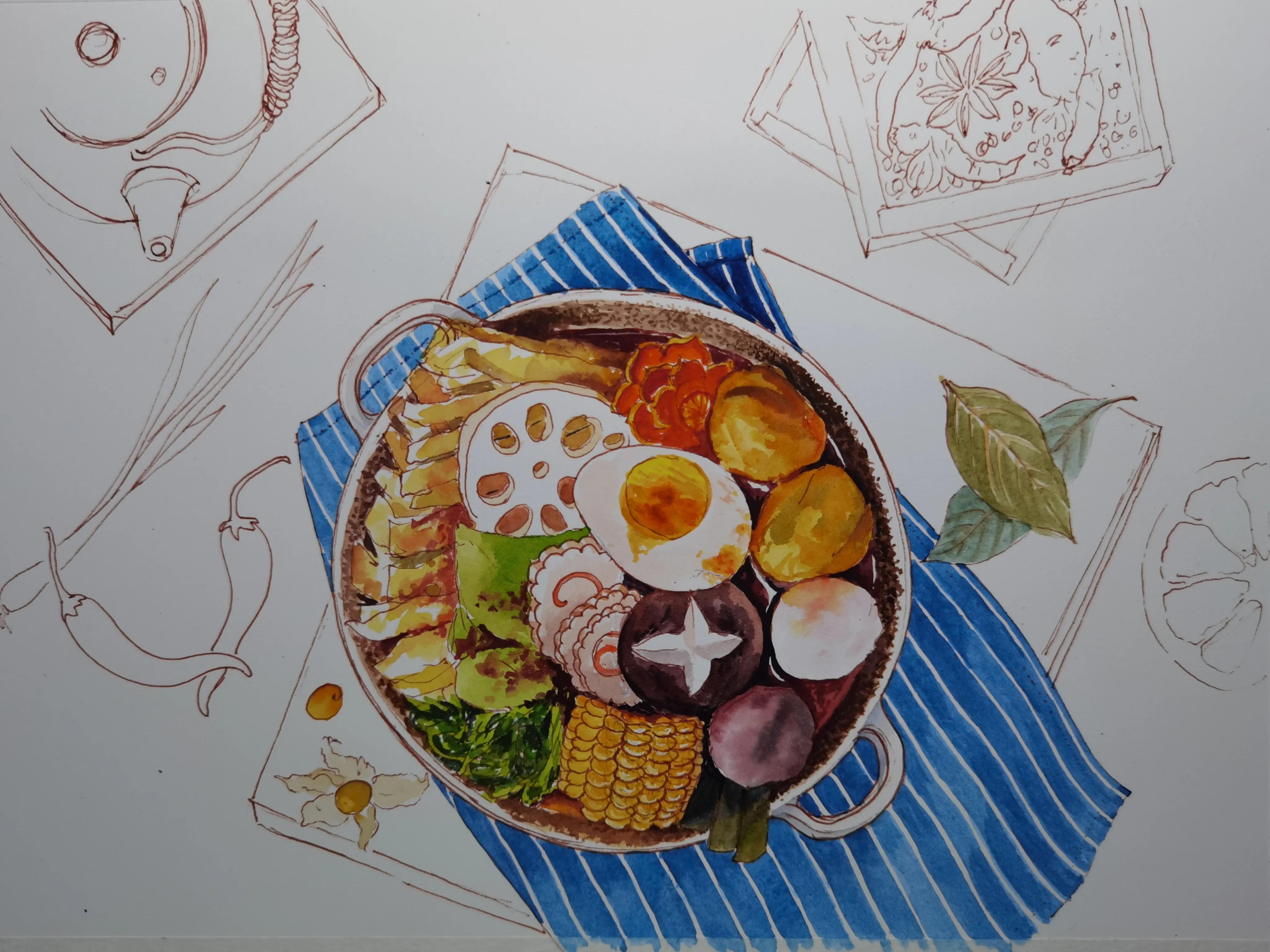 幸福原创创意画,幸福原创绘画作品欣赏