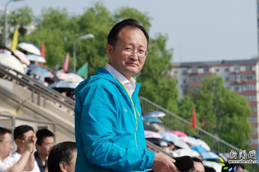 经贸学院运动会盛大开幕,最盛大的大学运动会