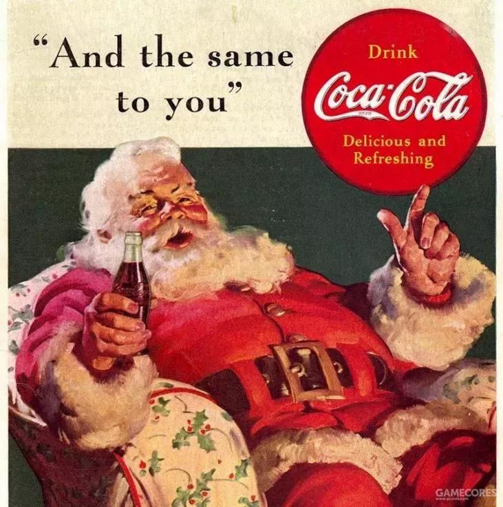 圣诞老人可口可乐,圣诞老人可口可乐历史