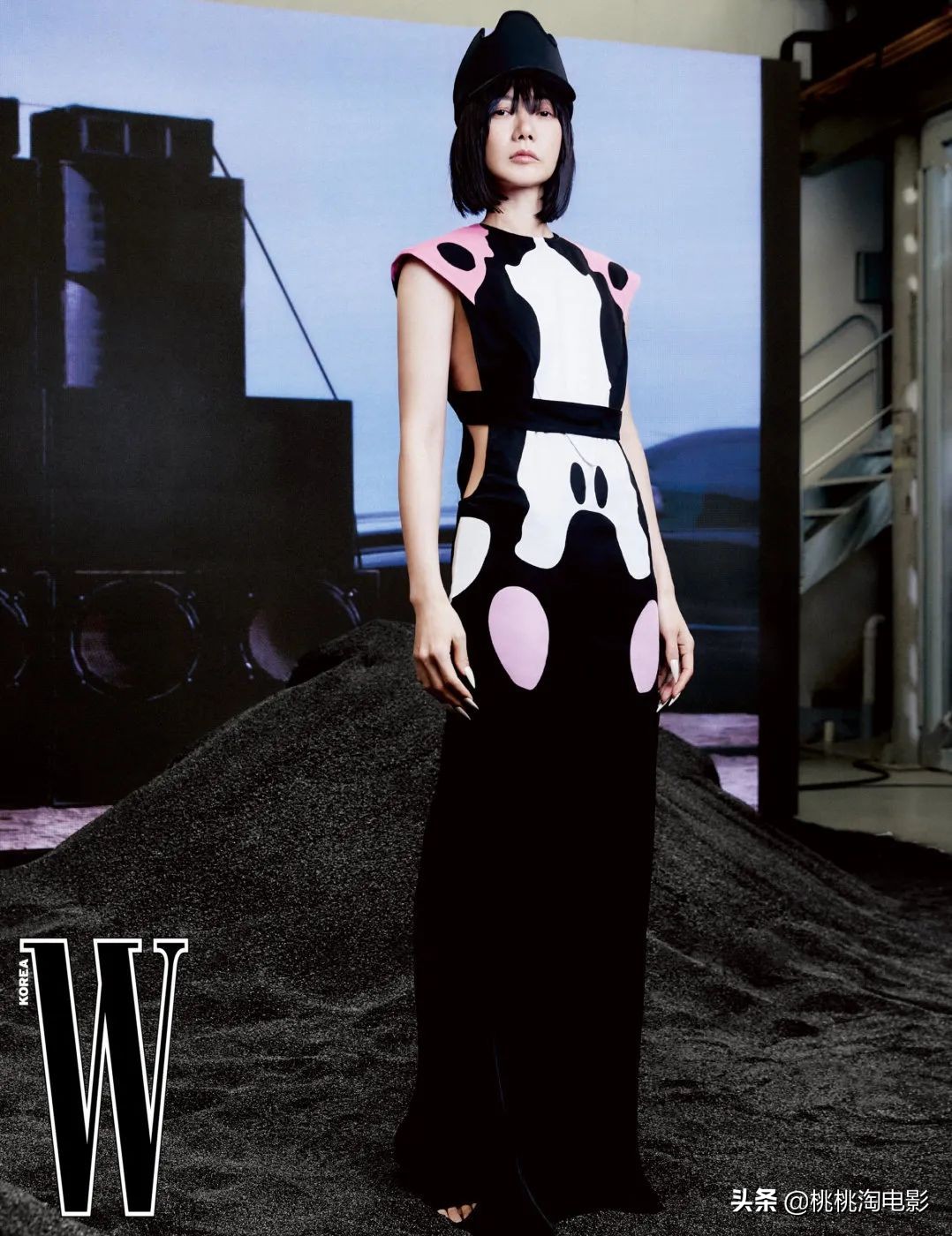 裴斗娜连衣裙,裴斗娜短发造型拍过的剧