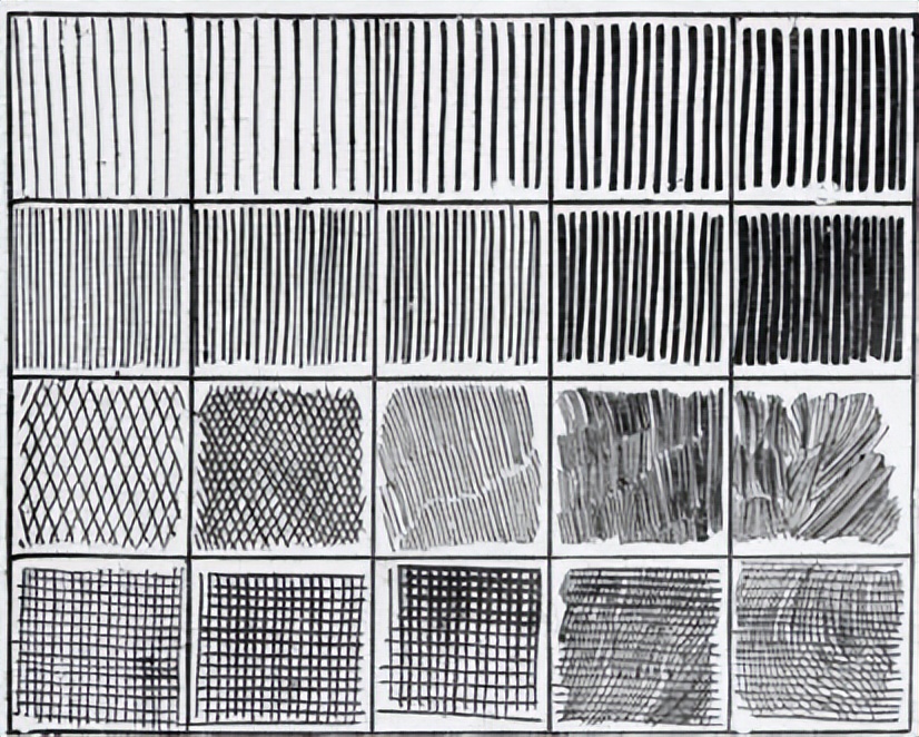 素描练习排线用素描纸会不会浪费,画素描排线有什么诀窍