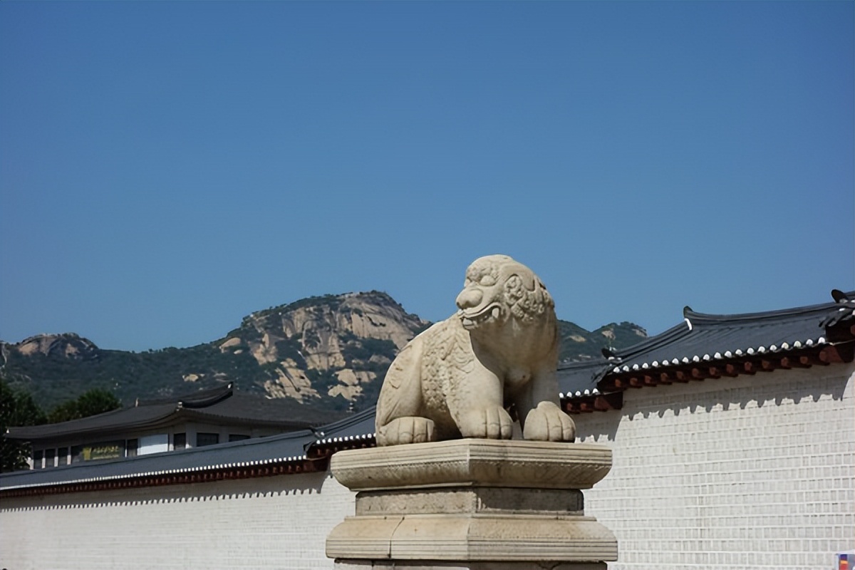 首尔景福宫游记,韩国景福宫和青瓦台在一起吗