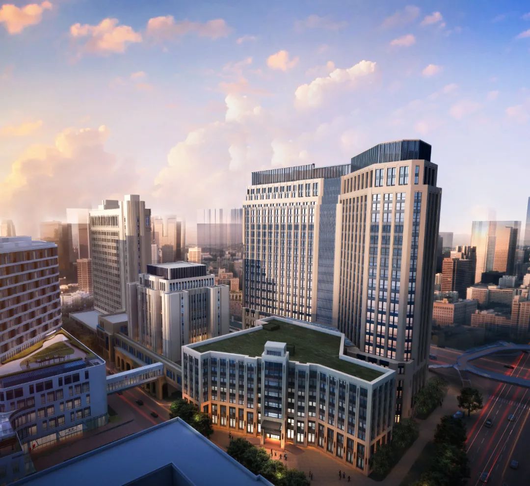 如何对老城区的已有建筑进行医院物理环境安全规划？