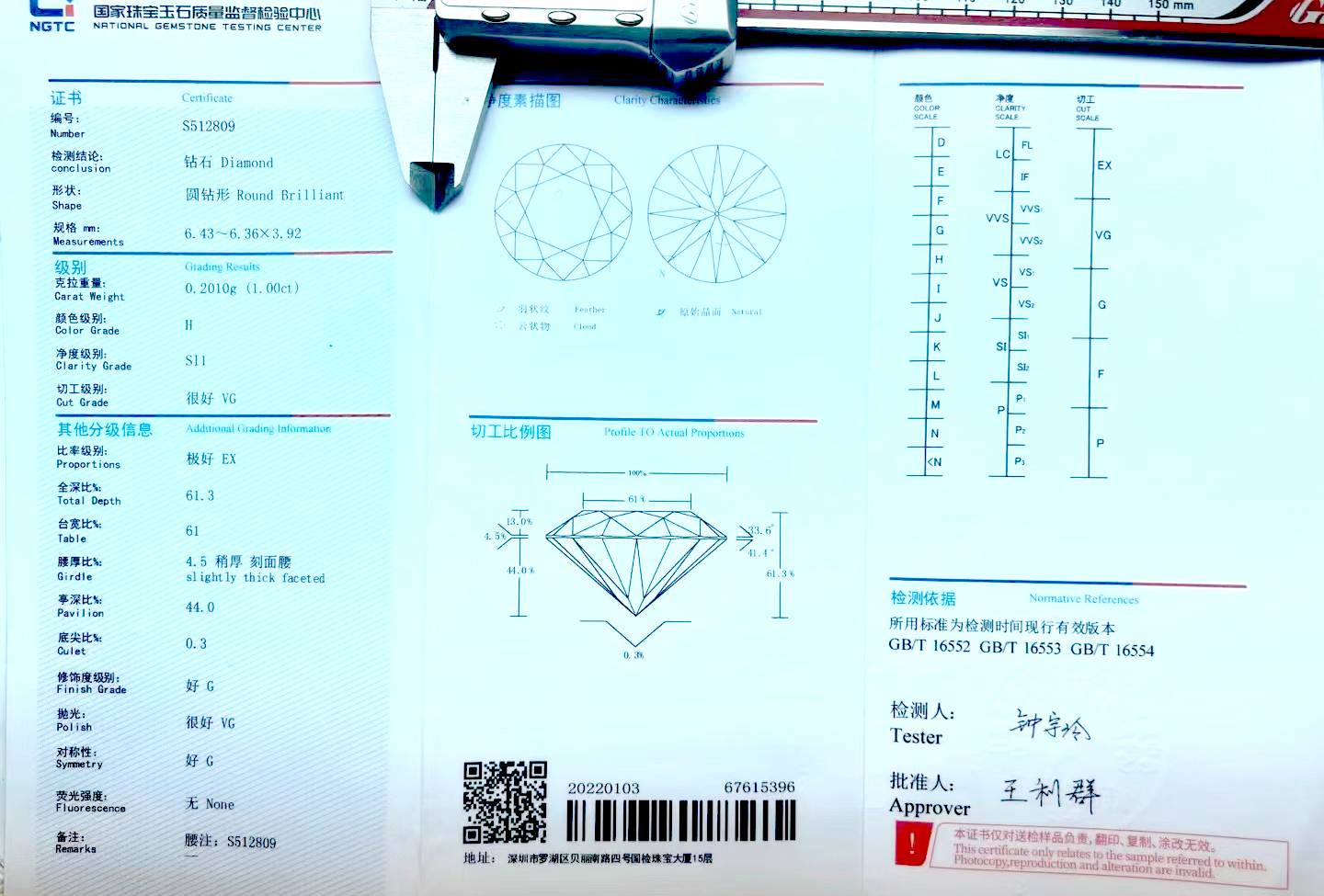 如何通过鉴定证书看钻戒有多大,钻戒鉴定证书有哪些