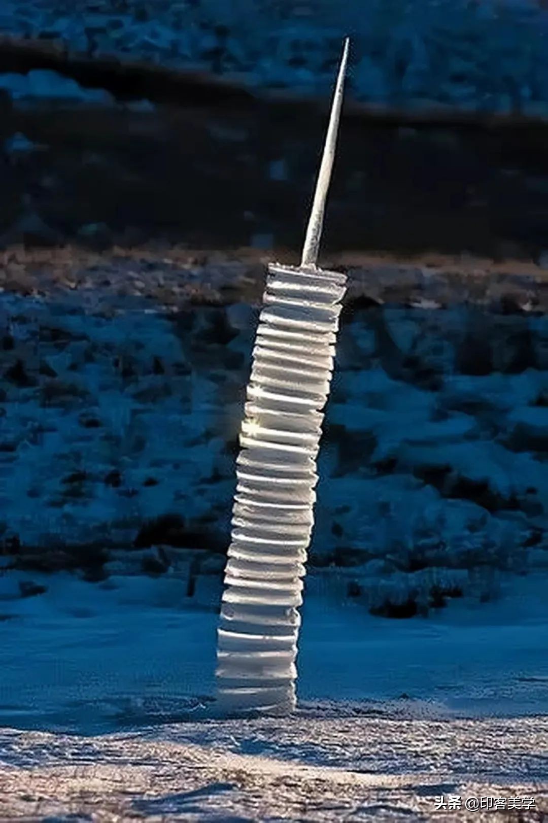 冰雪艺术品售卖,冰雪融化的艺术品