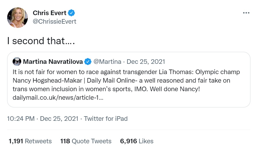 称霸女子游坛的男跨女运动员被女跨男运动员打败!美国人凌乱了