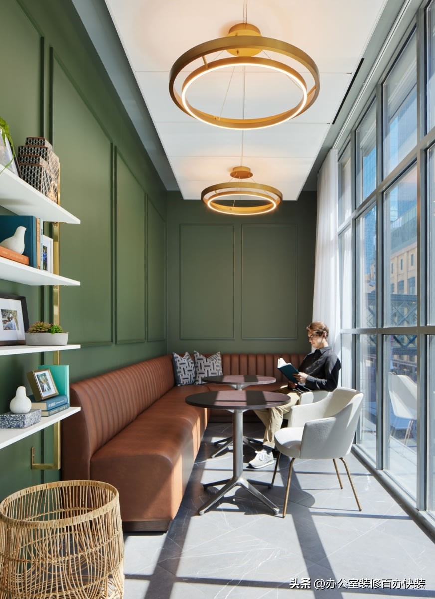 银行办公室墙面装修设计,银行办公室装修