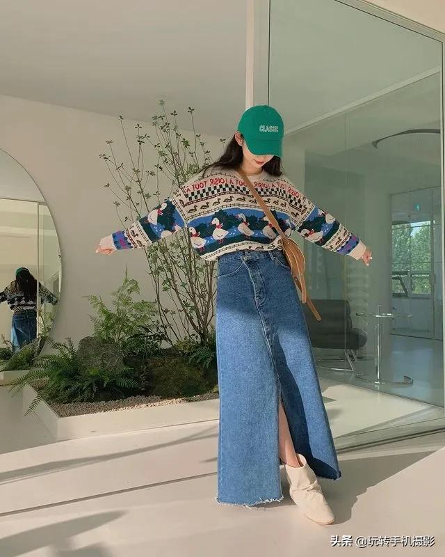 冬天戴帽子自拍怎么拍照好看,冬天戴帽子室外拍照姿势大全