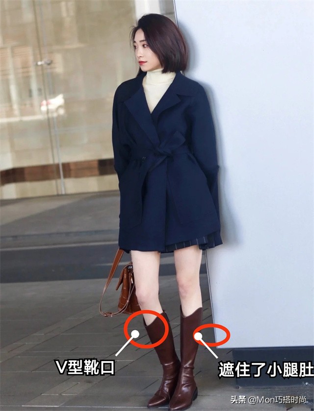 身高160靴子长度多少最合适,小个子大粗腿穿什么长度的靴子