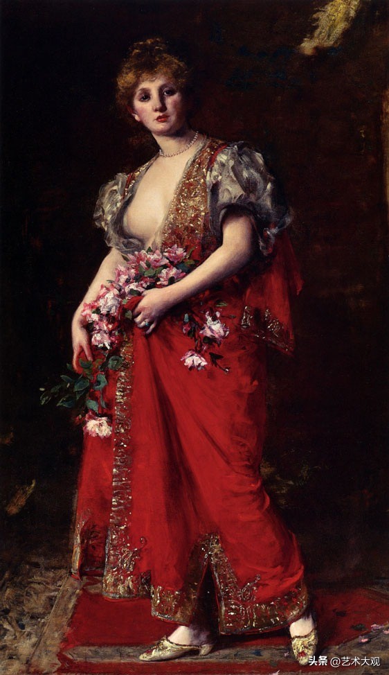 佛罗伦萨美院写实油画作品,查尔斯·卡罗勒斯杜兰