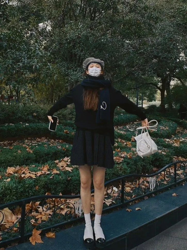 大衣围巾冬天最慵懒时髦的组合,大衣围巾入冬王炸组合