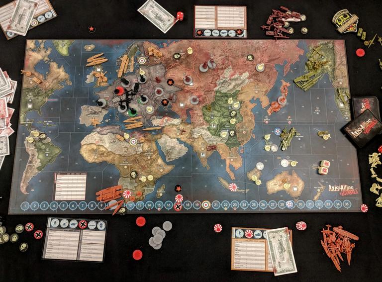 《轴心国与同盟国AxisAllies》二战经典桌游规则介绍和版本区别