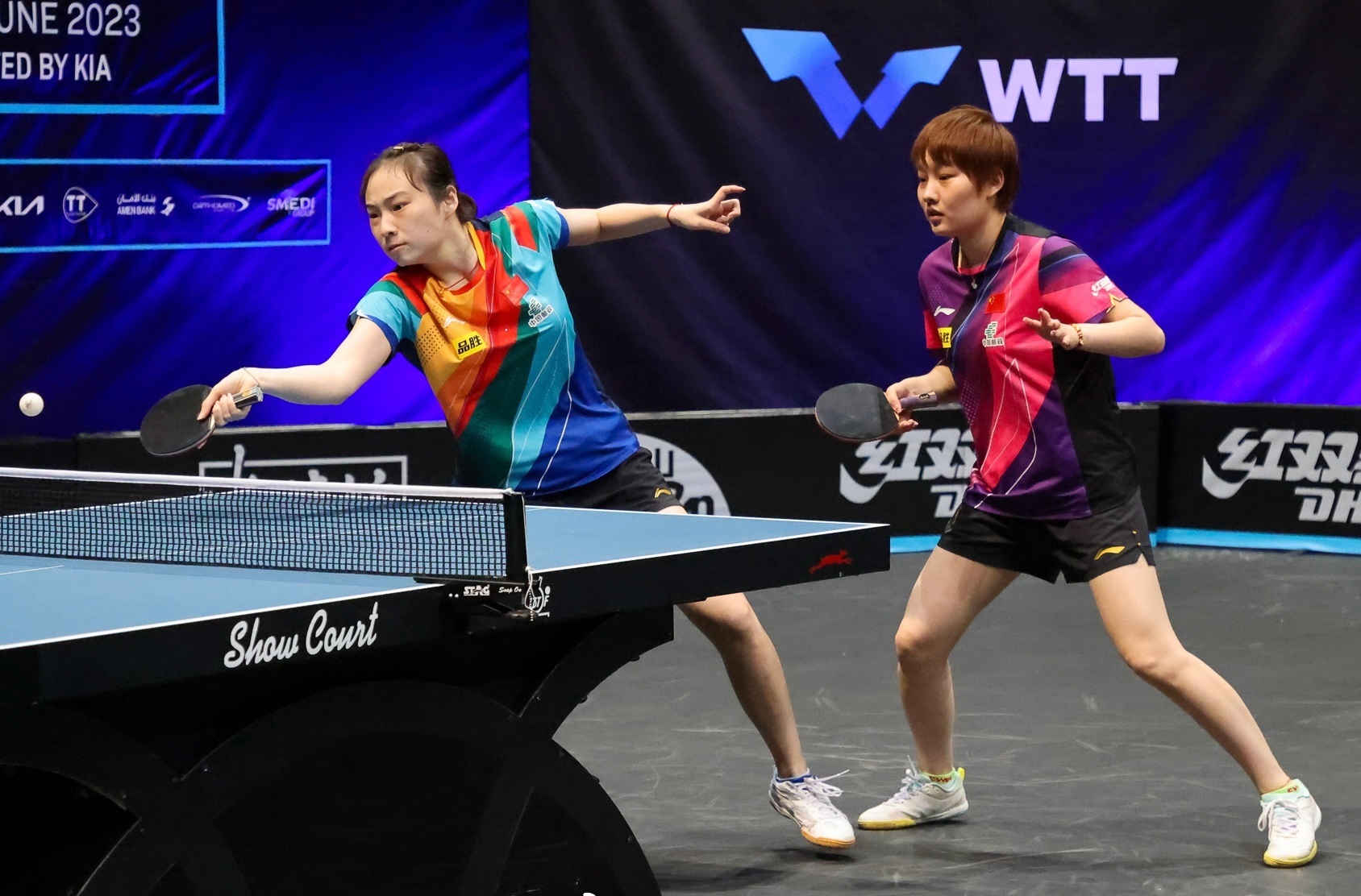 国乒曹巍比赛,周启豪vs曹巍