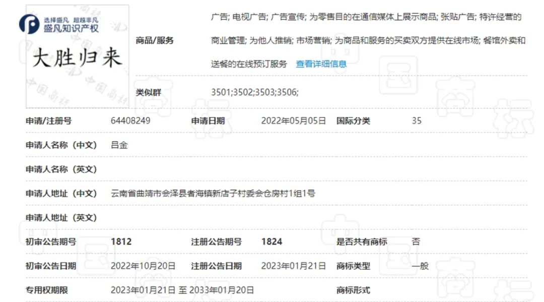“大胜归来”！这些高考祝福语，竟然都被注册商标？