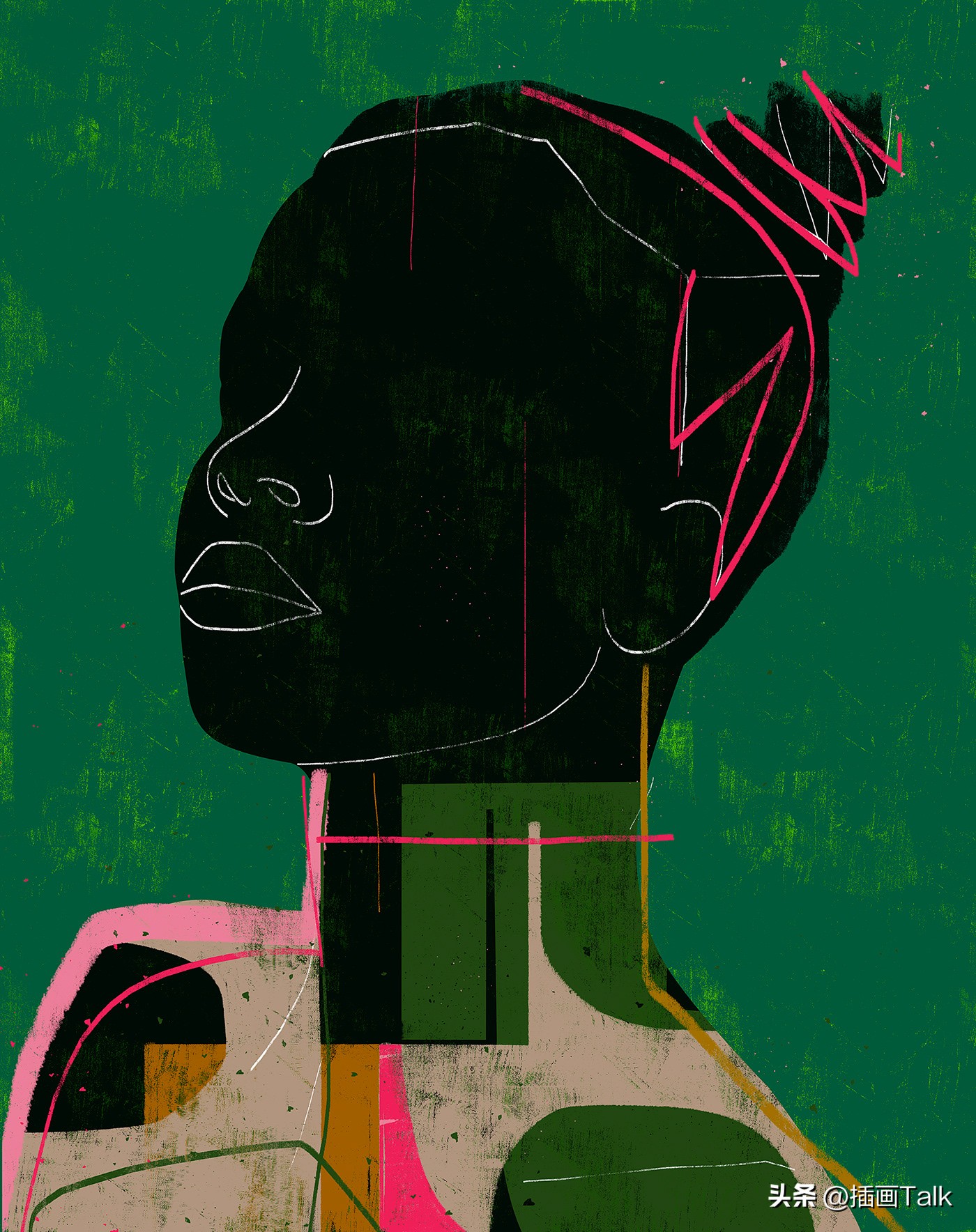 巴西插画师可爱动物,巴西插画家janaglatt的插画