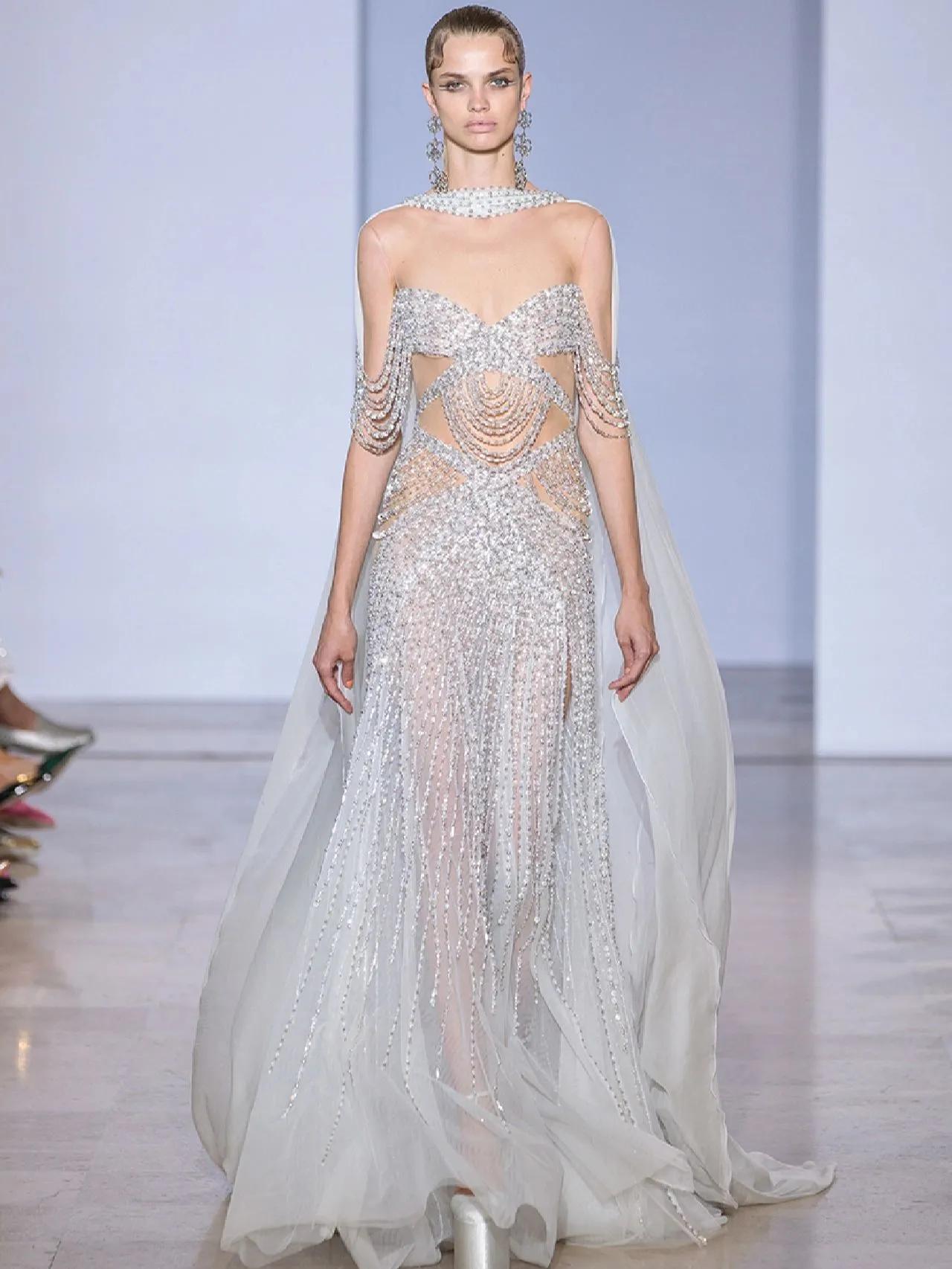 georgeshobeikacouture秋冬系列,georgeshobeika高定婚纱闭场