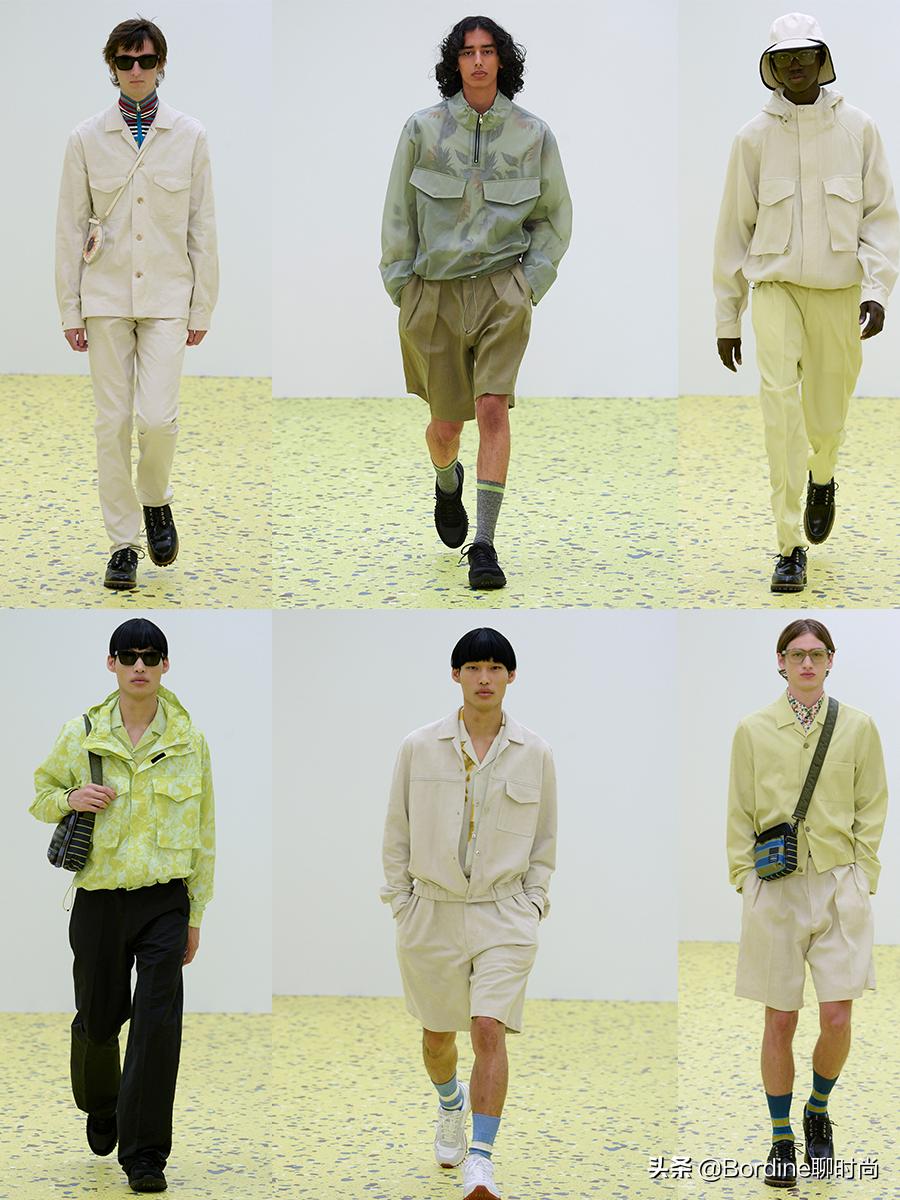 PaulSmith2022春季男装系列，干练酷飒，休闲更多风格特色