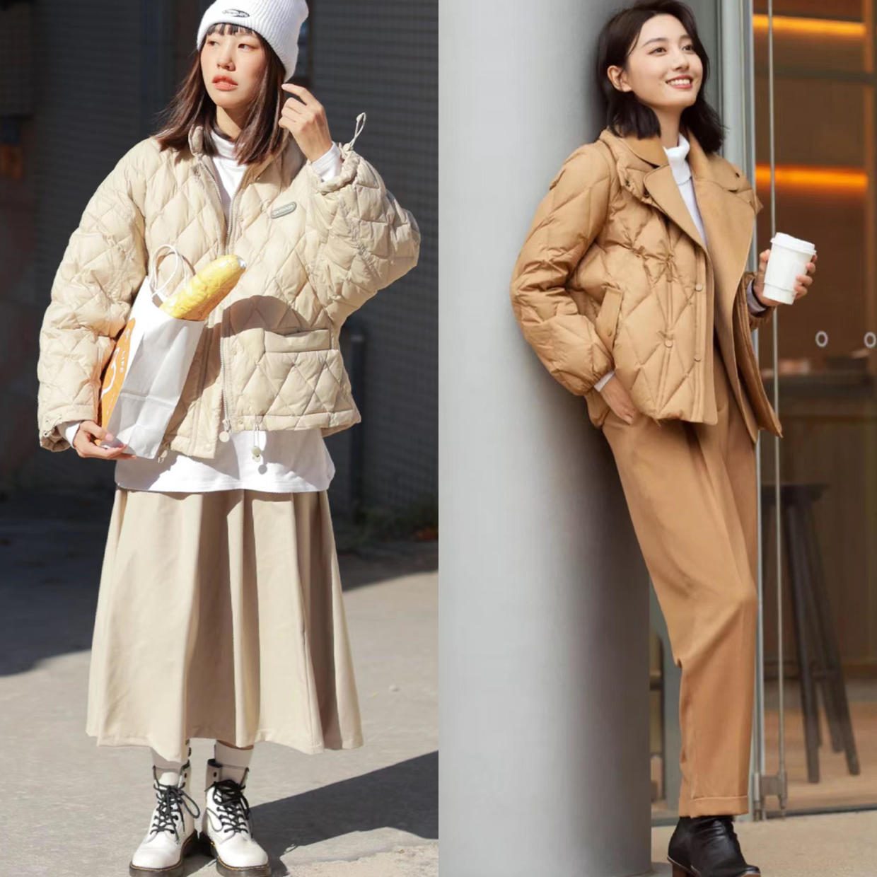 新款时尚洋气棉服加厚保暖外套,2020洋气百搭时尚加厚棉服外套女