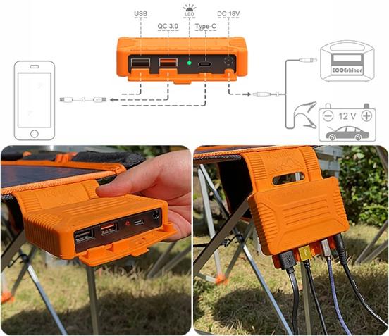 便携折叠太阳能充电板有用吗,折叠桌无线充电