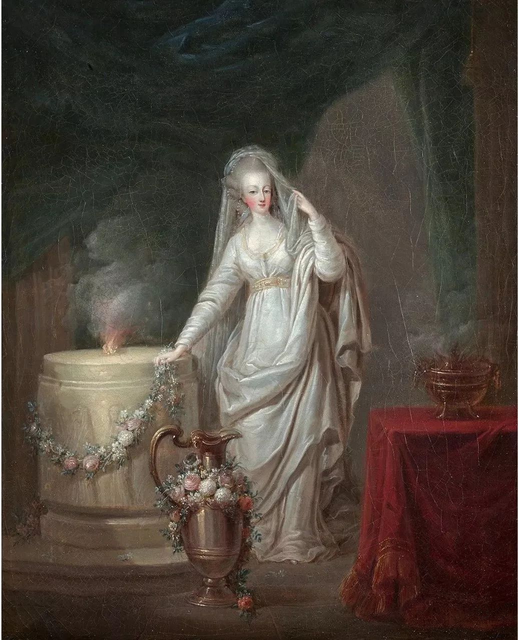 面纱掩盖着的是一个少女的贞洁，也是整个帝国的命运