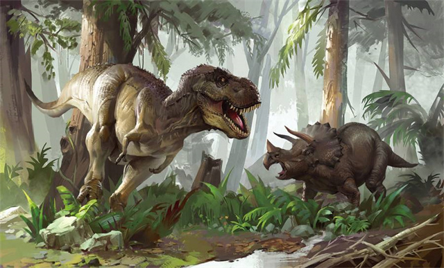 世界上真的恐龙灭绝是什么样子的,恐龙是怎么灭绝和生活的