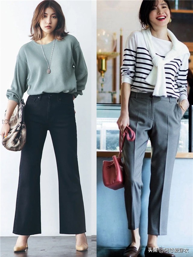 卡其色哈伦裤的十种搭配方法,卡布里裤适合人群