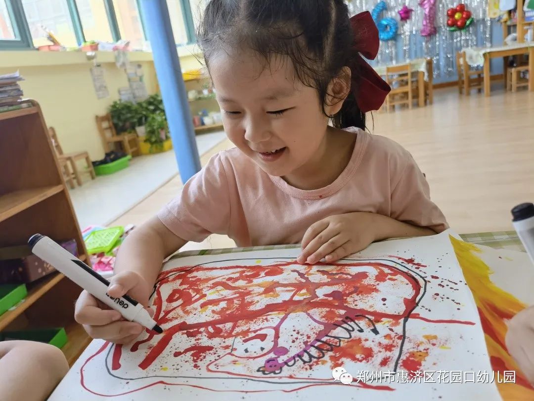 有趣的纸盒幼儿园,有趣的宣纸绘画幼儿园