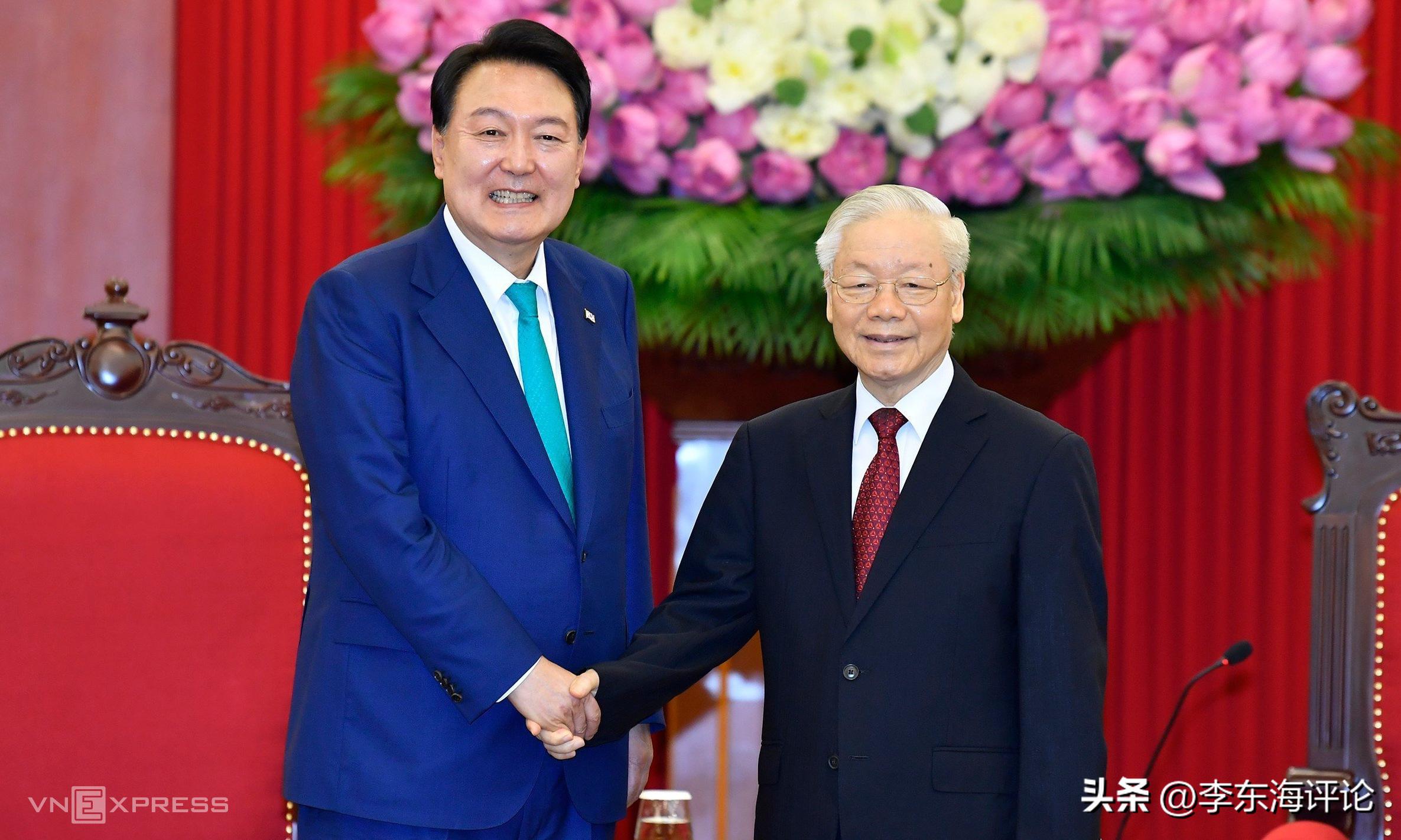 尹锡悦访越南接机人,尹锡悦访韩邀请