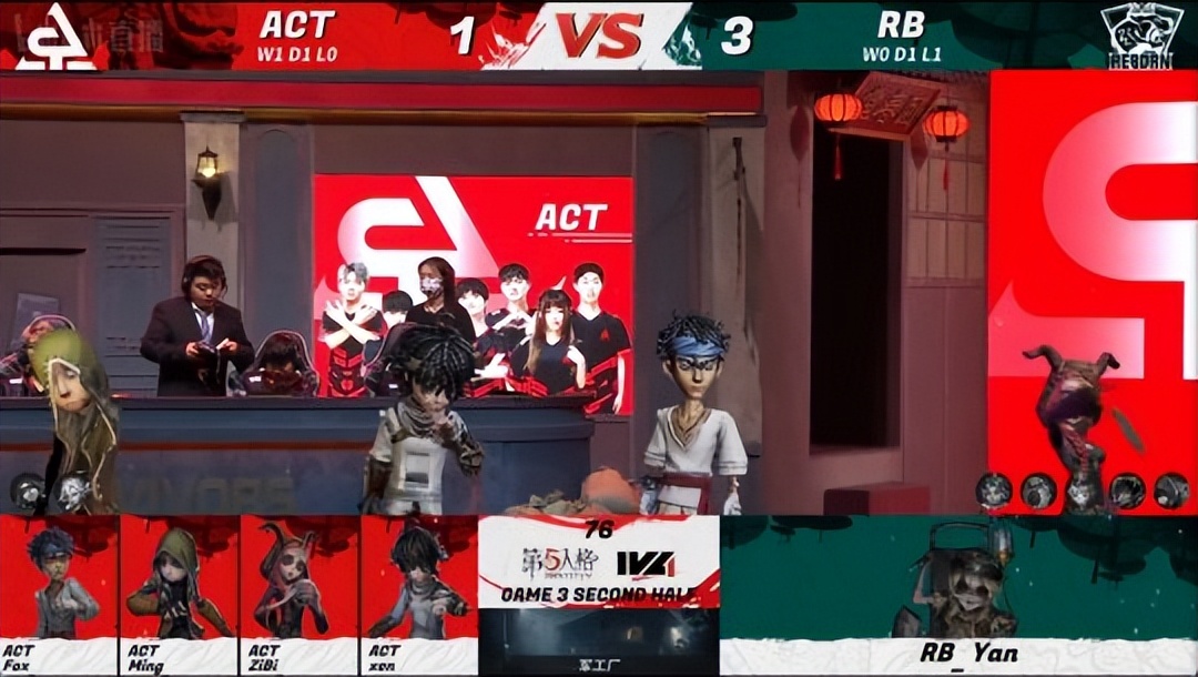 第五人格ivl破轮首秀,第五人格ivl比赛tianba战队介绍