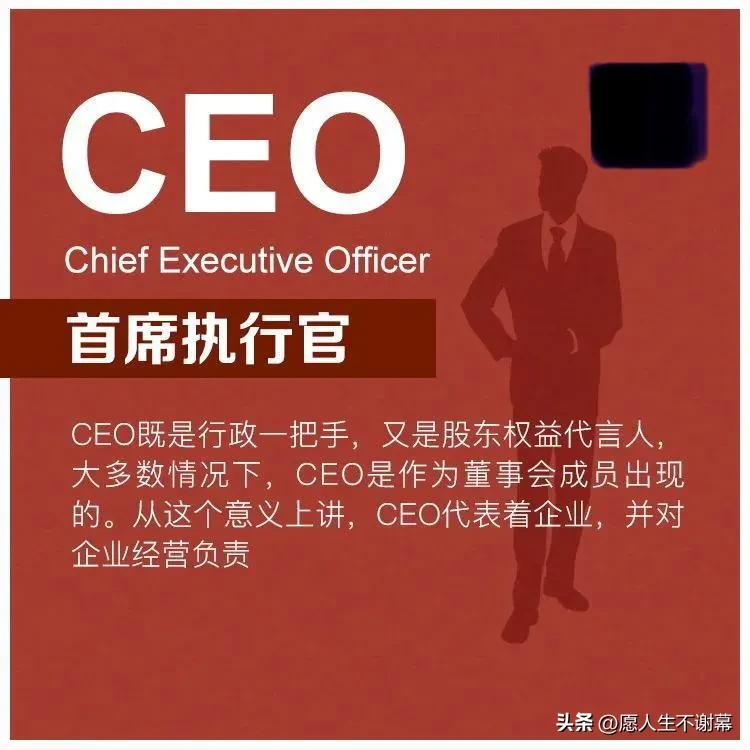 ceo英语缩写全称,ceo英文缩写