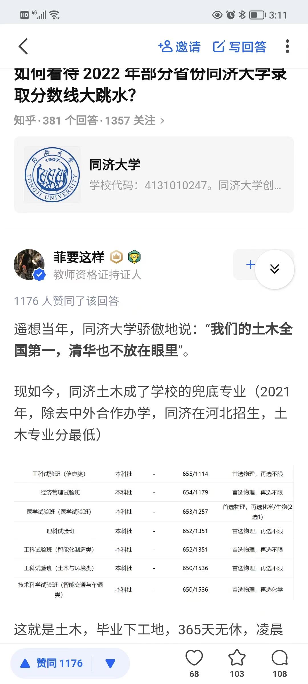 同济土木录取最低分是多少,同济大学在下降吗