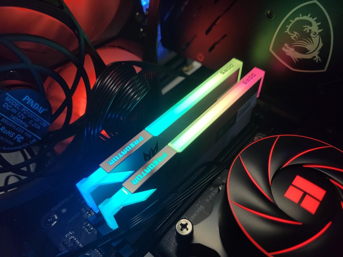 宏碁掠夺者vestaii6800c32d5测评,宏碁掠夺者ddr56000c30测评