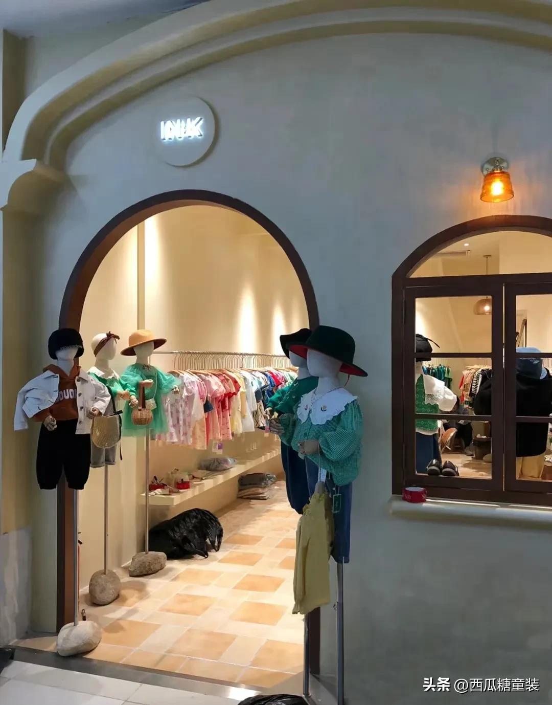 童装店最新款装修,童装店门头装修效果图