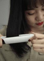 怎么用普通直板夹卷出法式慵懒卷,中直发直板夹怎么卷好看