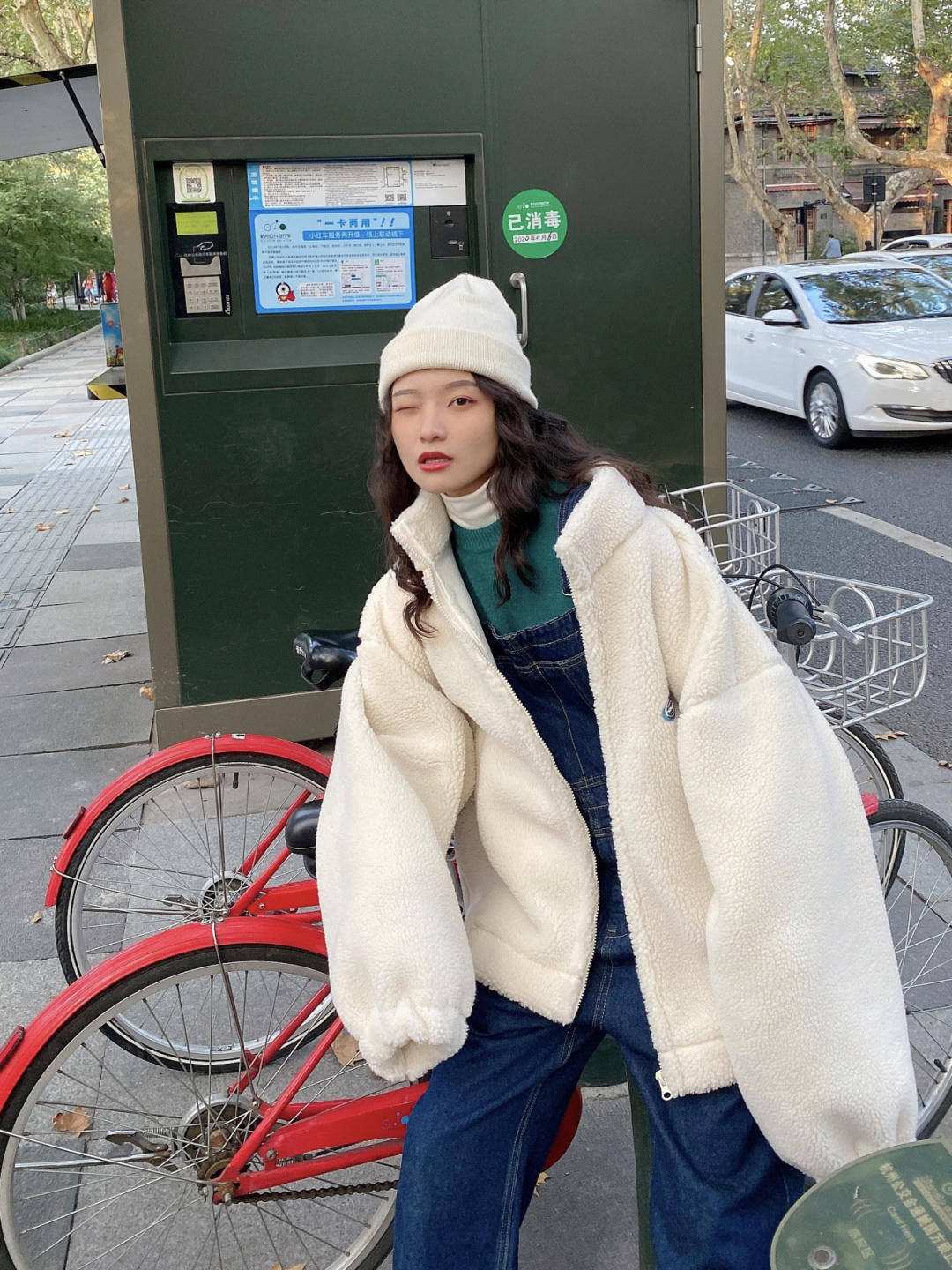 软糯羊羔绒外套,软软糯糯毛绒绒外套