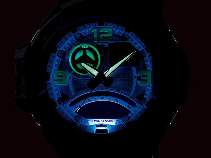 卡西欧空霸g-shockb1000,卡西欧空之勇者手表