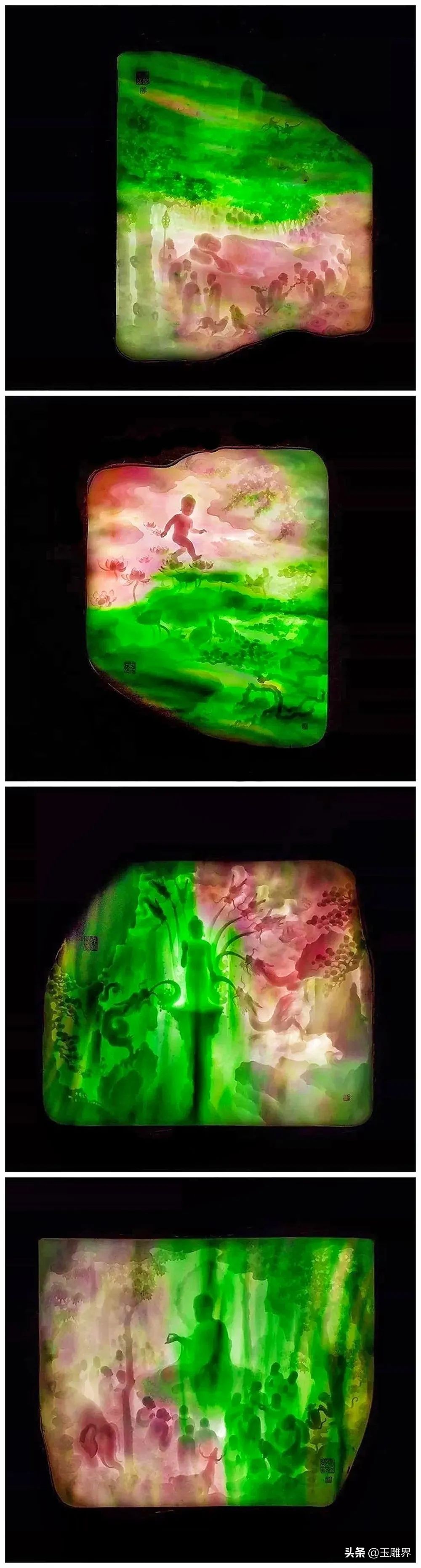 天工奖绿翡翠 (历届天工奖翡翠图片)