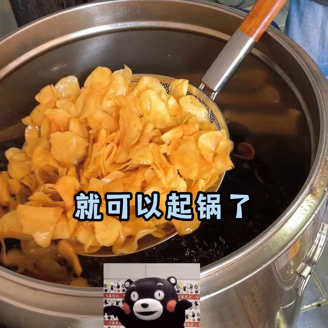炸薯片街边摊,成都炸薯片街上摆摊的做法
