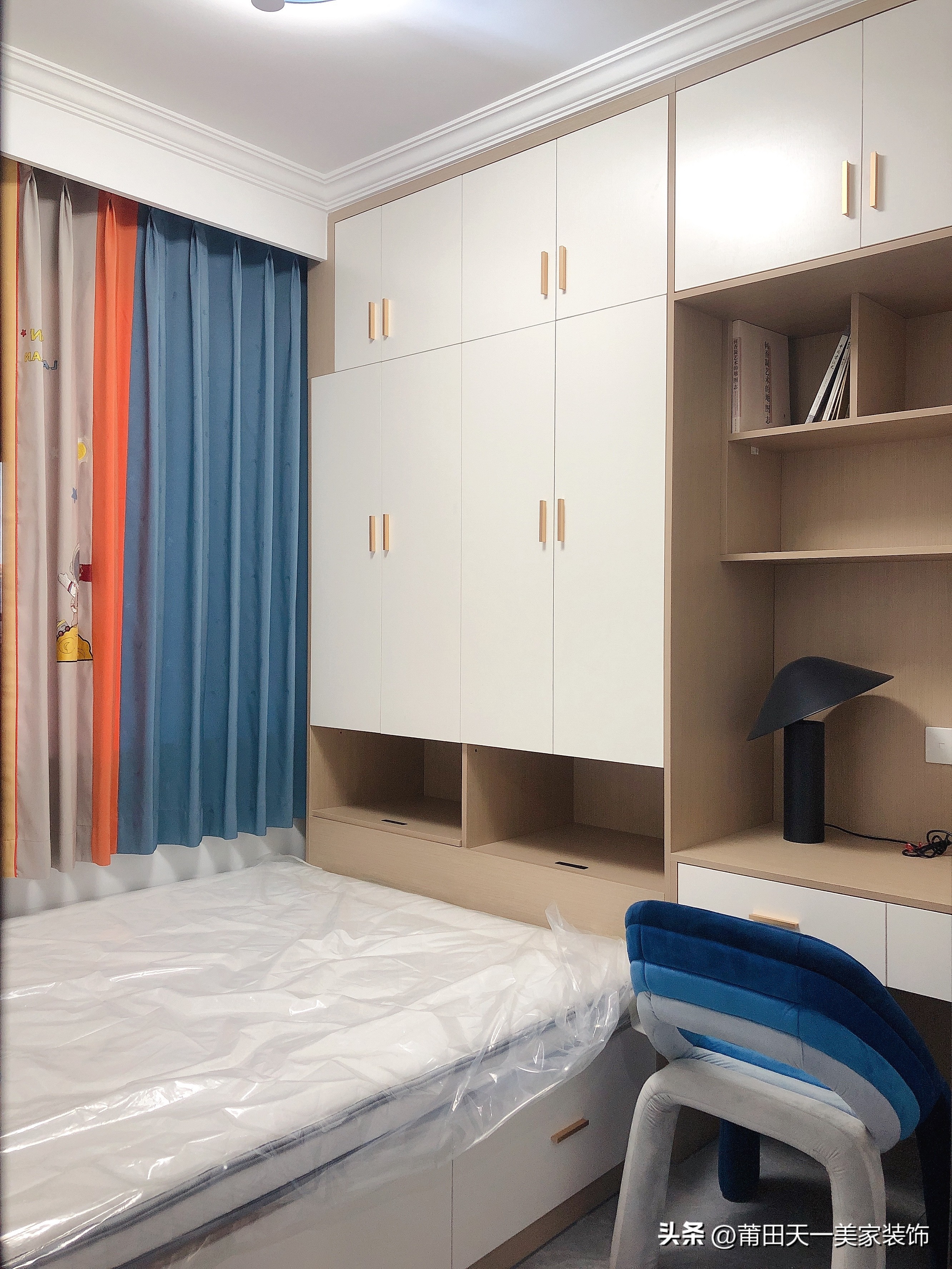 世茂100平小户型简约装修,世茂云璟111平方现代轻奢装修风格