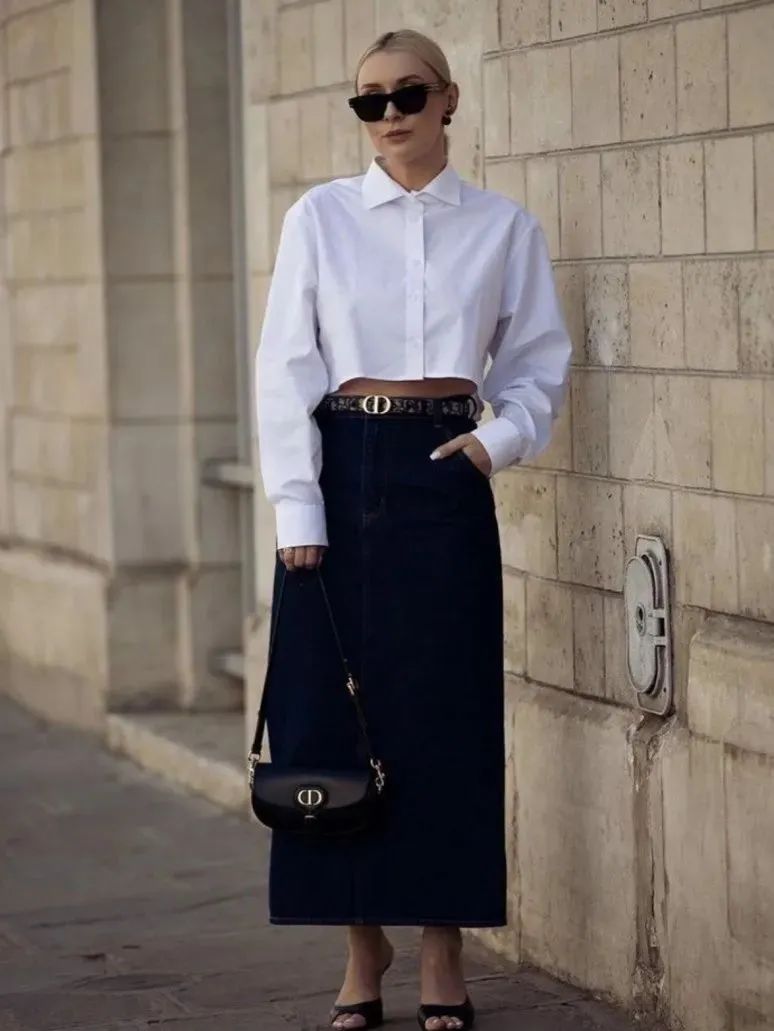 白衬衫怎么穿不脏,白衬衫怎么穿好看又干净