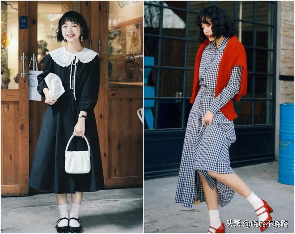 玛丽珍鞋个性穿搭,今秋鞋子