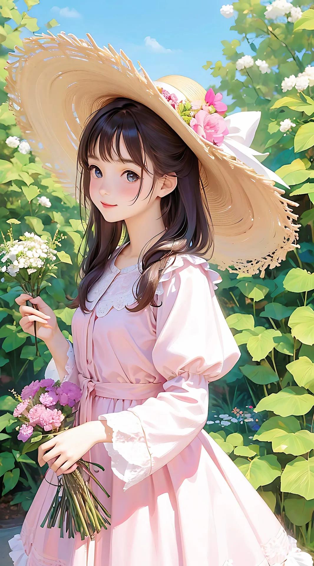 甜美系女生头像可爱图文,甜系女孩头像壁纸