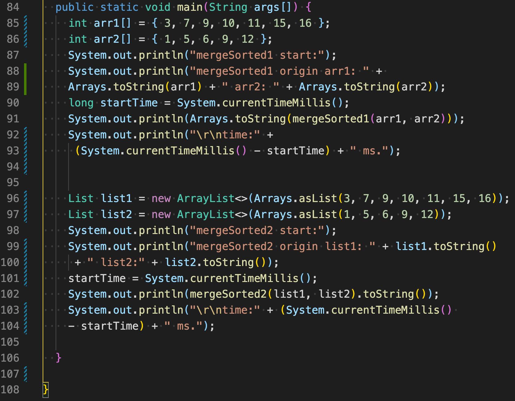 java数组排序算法代码,java数组排序实现方法