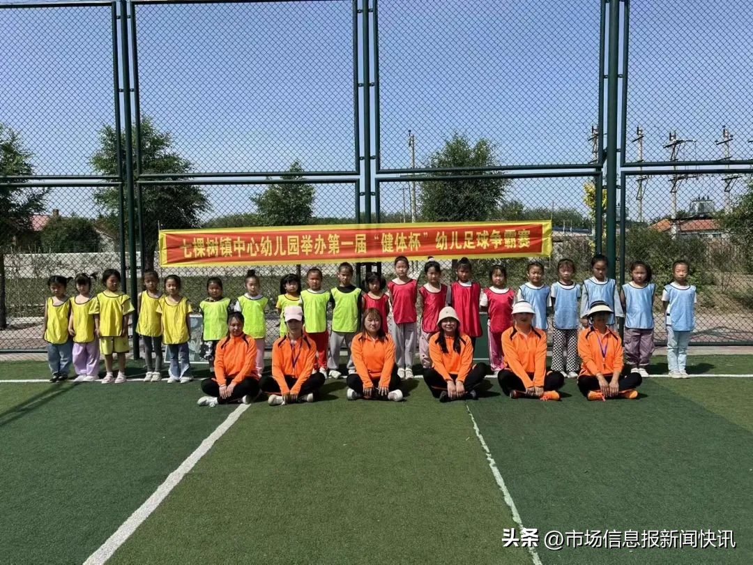 “球”在脚下“足”够精彩——黑龙江省龙江县七棵树镇中心幼儿园举办第一届“健体杯”足球争霸赛