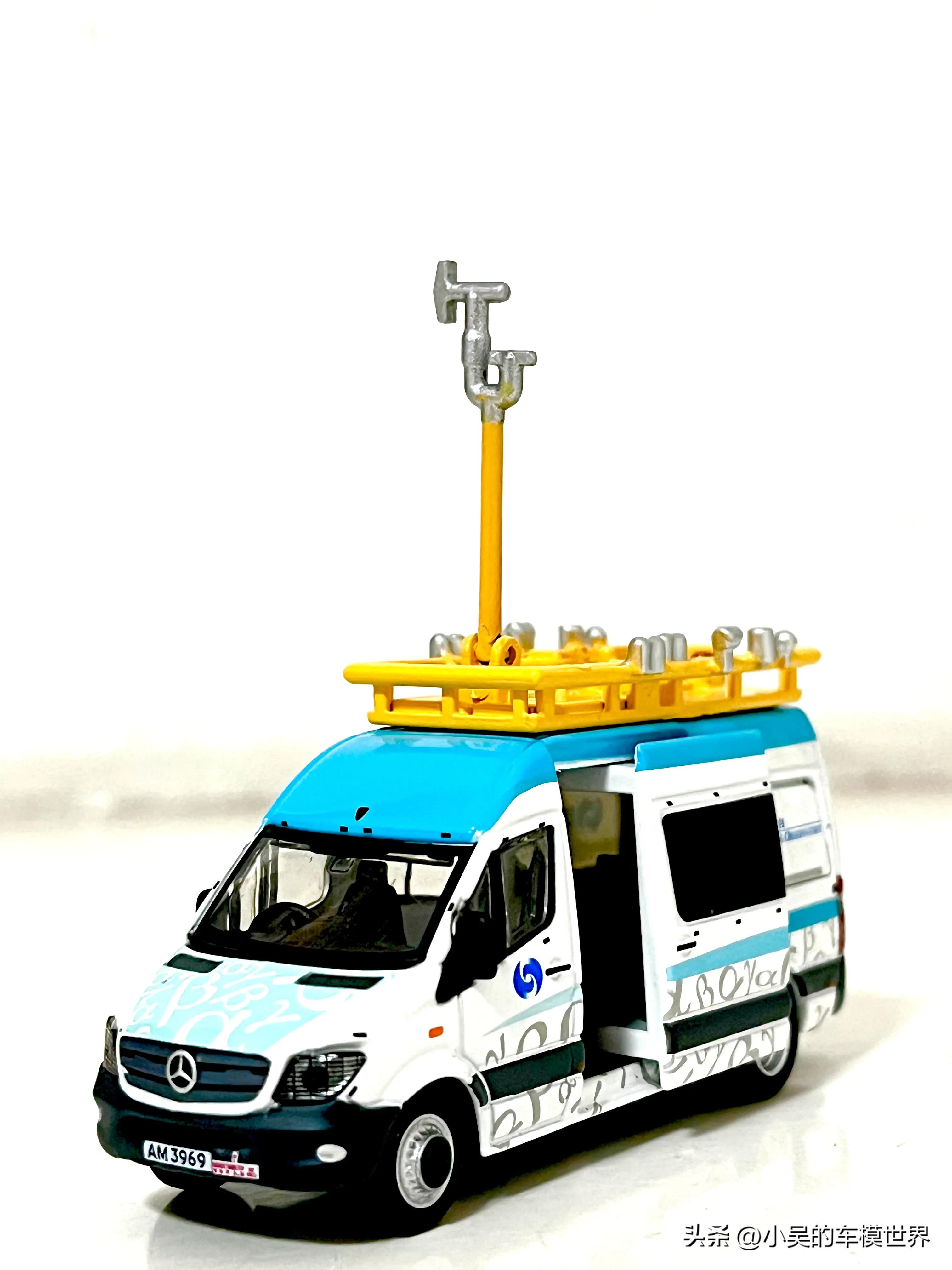 风雨无阻为您报时｜TINY微影40-奔驰sprinter天文台辐射巡测车