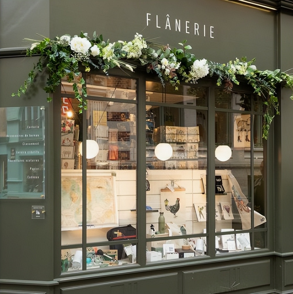 很有高级感的店招,35平店面设计