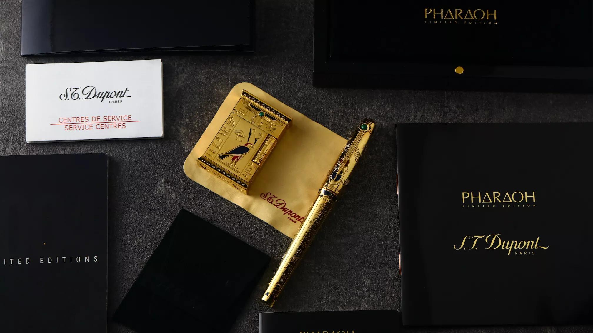 2004年都彭限量版打火机法老王pharaoh