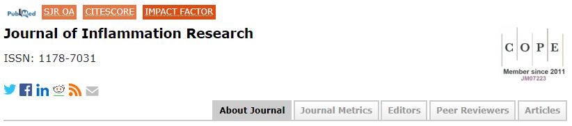 比较好投的sci期刊生信分析,journalofimmunologyresearch