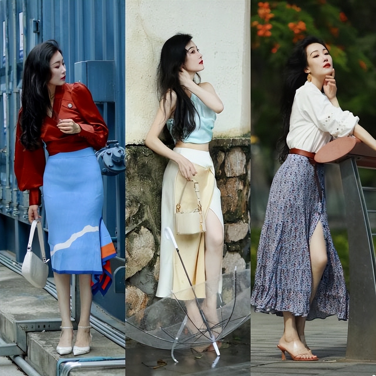 衬衫搭配这4种半身裙高级又减龄,衬衫搭配半身裙淑女又不失潮流