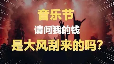 为什么音乐节的票这么贵,为什么音乐节普通区的票型那么多
